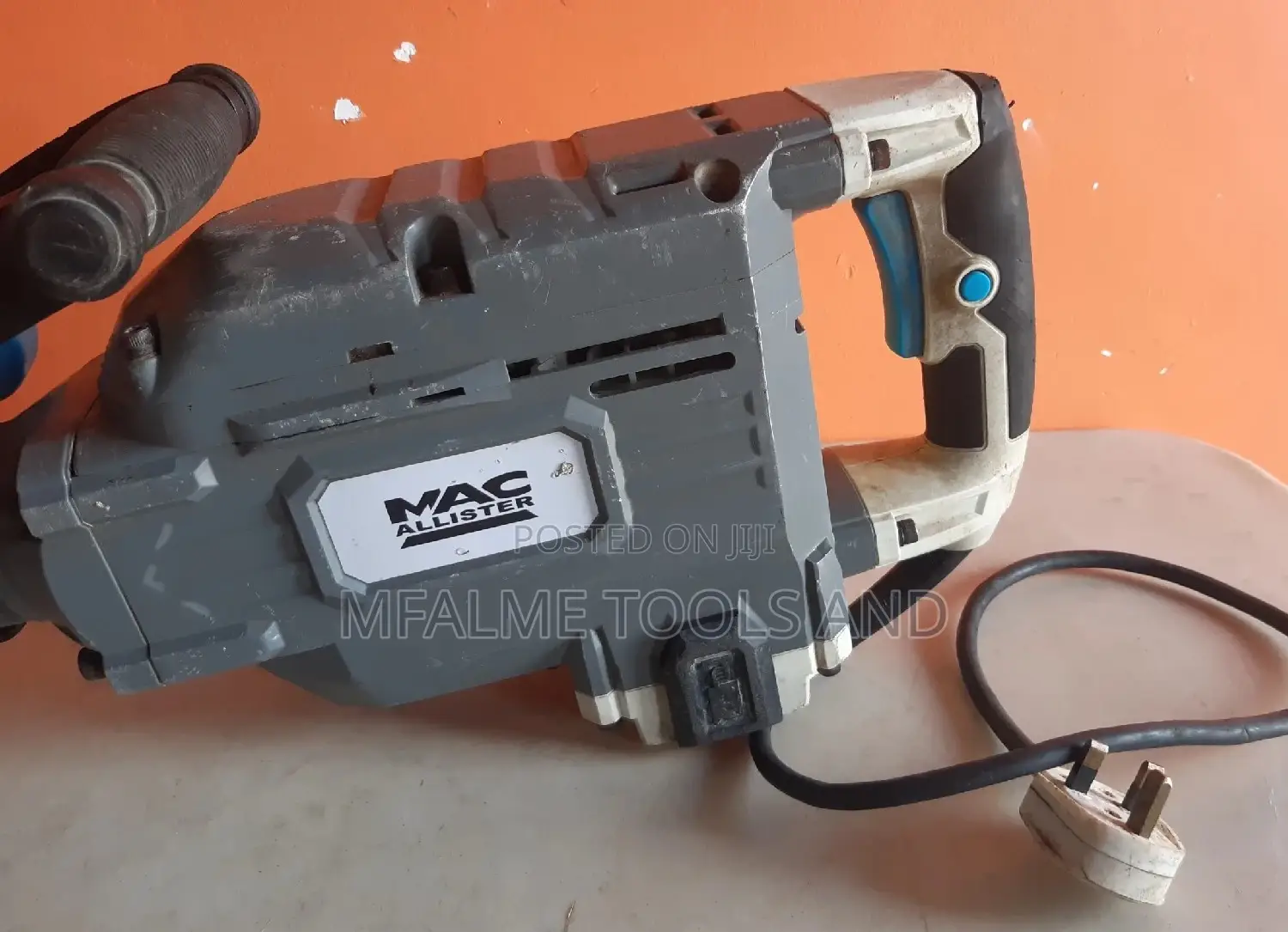 Jack Hammer Mac Allister 1700w Concrete/Stone Breaker Ex-Uk