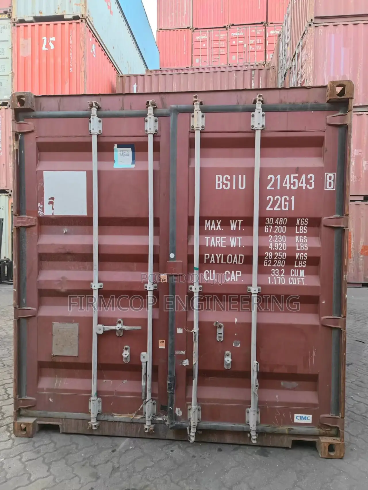 20ft Shipping Container for Sale - DC