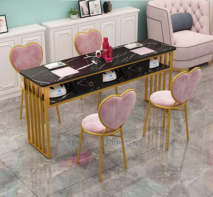 LUXURY Wooden Manicure Table in Nairobi Central Salon Equipment