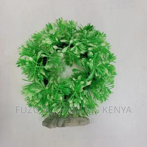 Round Aquarium Plant - Green - thumbnail 2