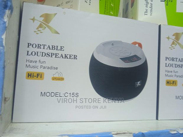New Model Portable Loud Speaker C15S With Digital Display - main view