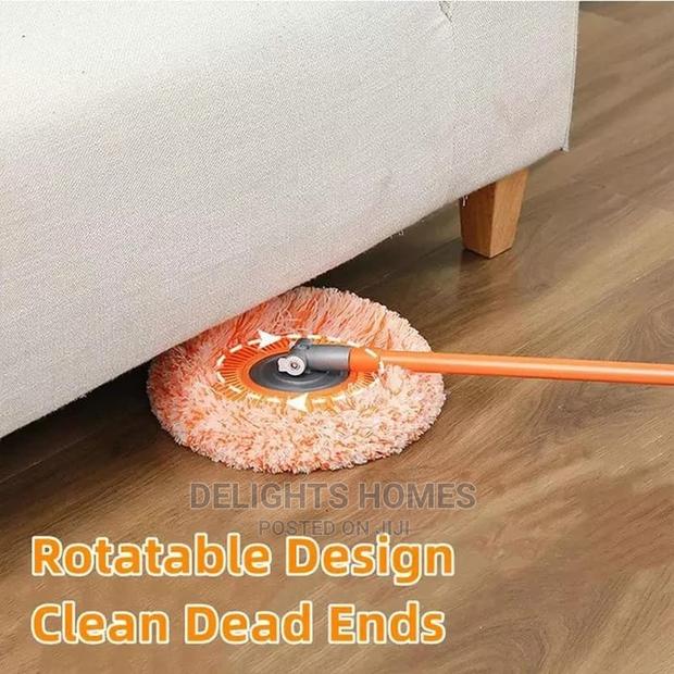 Multifunctional Sunflower Chenille Telescopic Mop - thumbnail 3