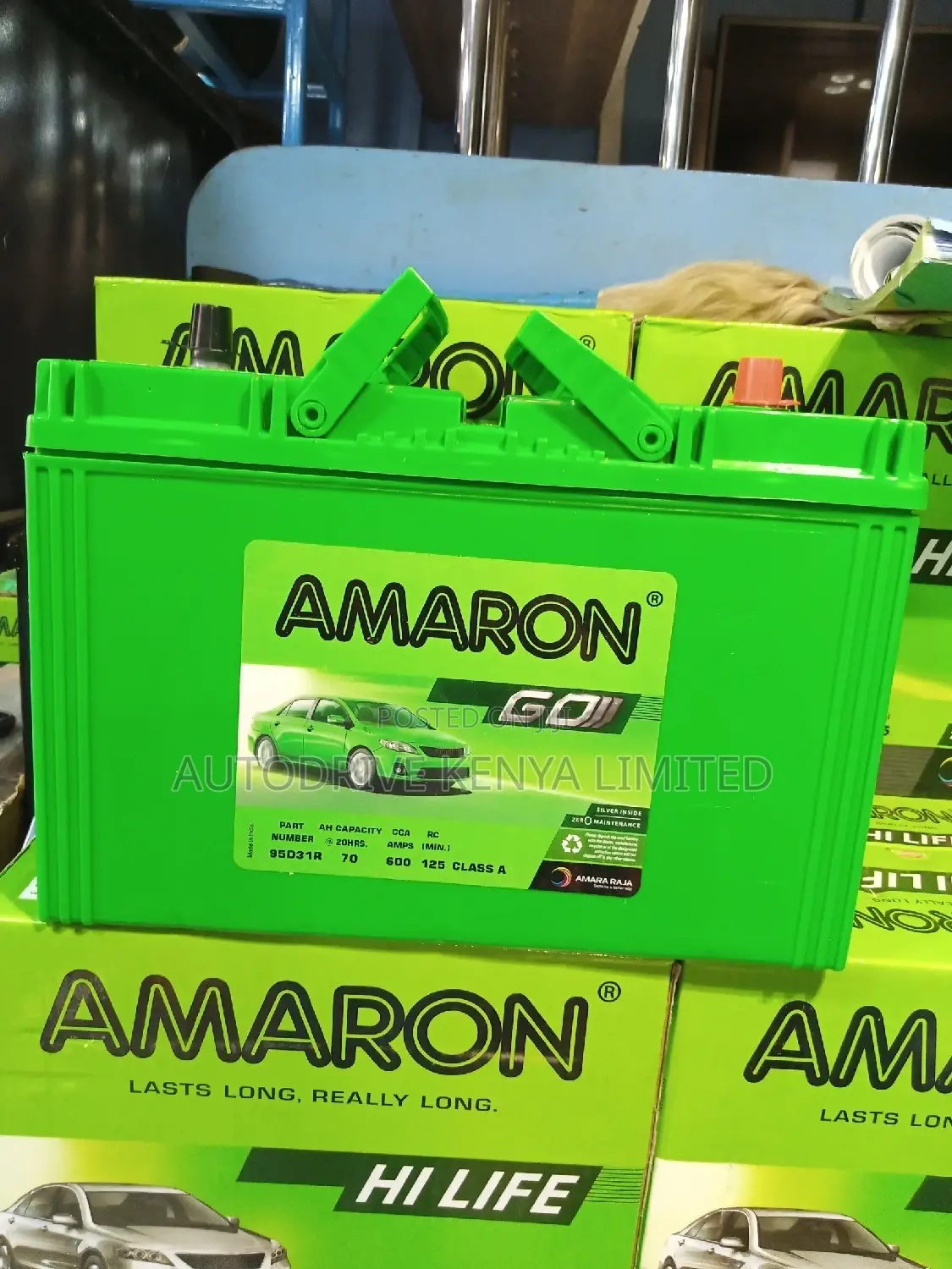 N70R Amaron Battery