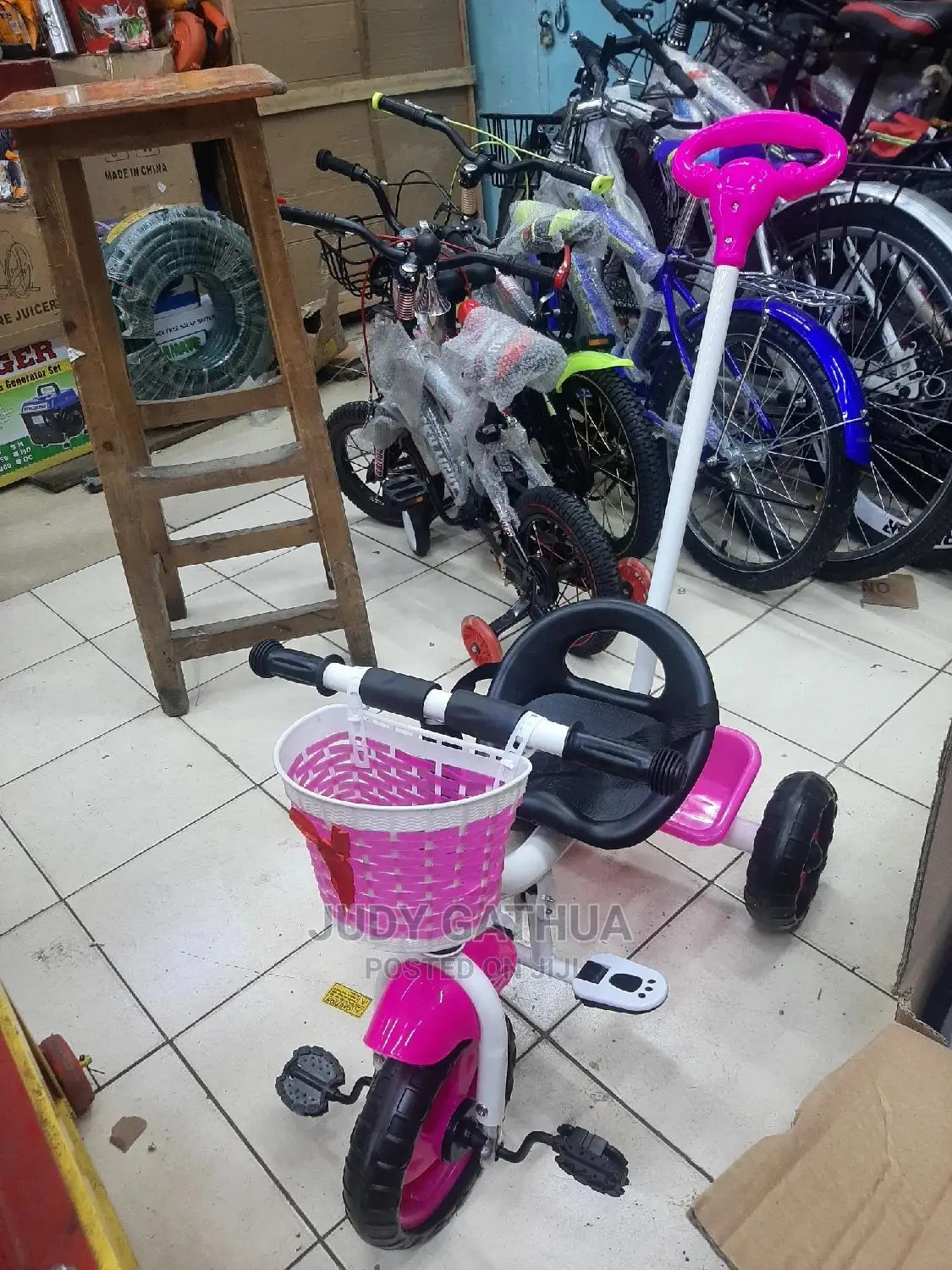 Tricycle With Handle