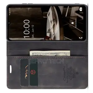 Caseme Wallet Magnetic Case for Samsung Galaxy A13 5G, Leath