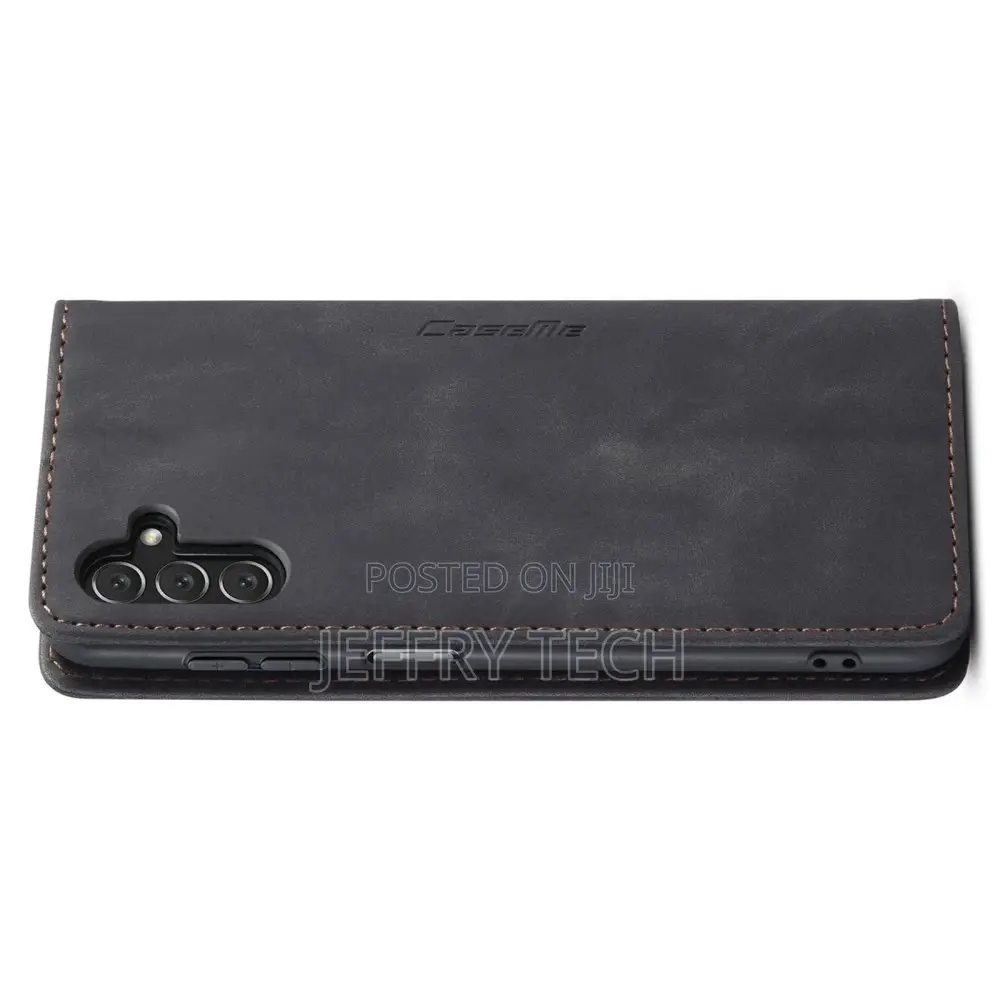 Caseme Wallet Magnetic Case for Samsung Galaxy A13 5G, Leath