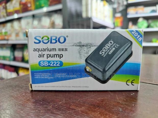 Sebo Aquarium Air Pump, Single Nozzle for Aquarium Aerator - main view