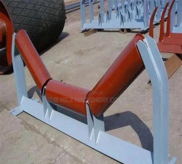 Belt Conveyor Idler Roller Carrying Steel Roller - thumbnail 3