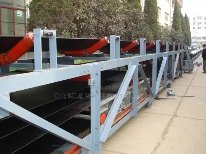 Slide Lag Steel Roller Rubber Lagging Pulley Belt Conveyor in Nairobi