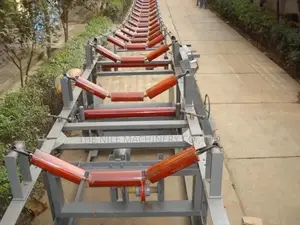 Slide Lag Steel Roller Rubber Lagging Pulley Belt Conveyor