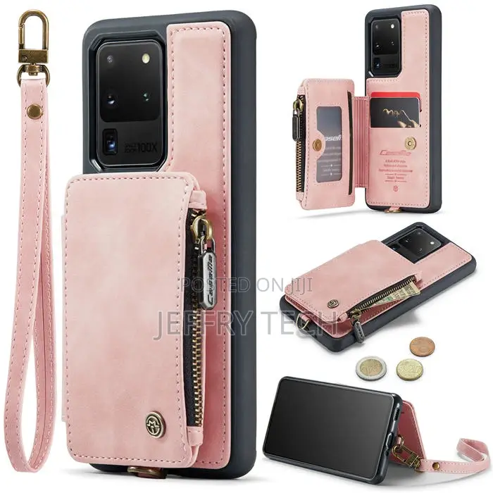 Caseme Samsung Galaxy S20 Ultra Wallet RFID Blocking Case Pi