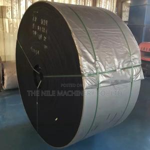 B650 Cleated Rubber Fabric Ribbed EP Chevron Conveyor Belt - thumbnail 2