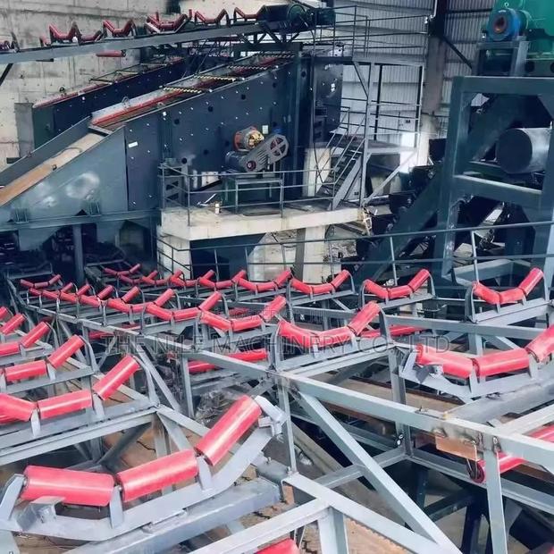 Carrier Roller Stand Belt Conveyor Roller Support - thumbnail 3