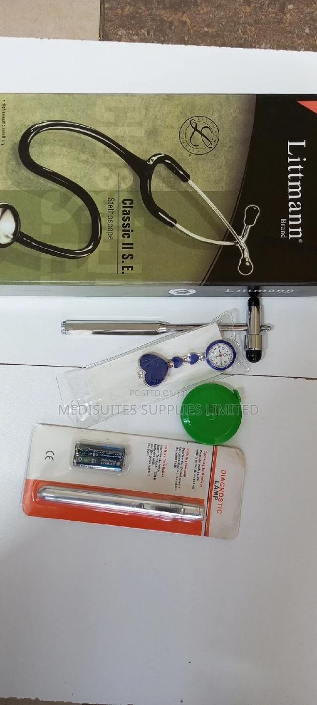 Medical Students Kit With Stethoscope - main view