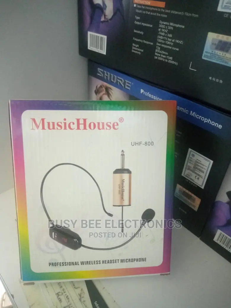 Music House Headset Wireless Microphone