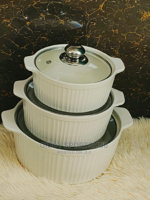 Ceramic Serving Bowls 3 Pcs Per Set Capacity ~1,2,3 Litres* - main view