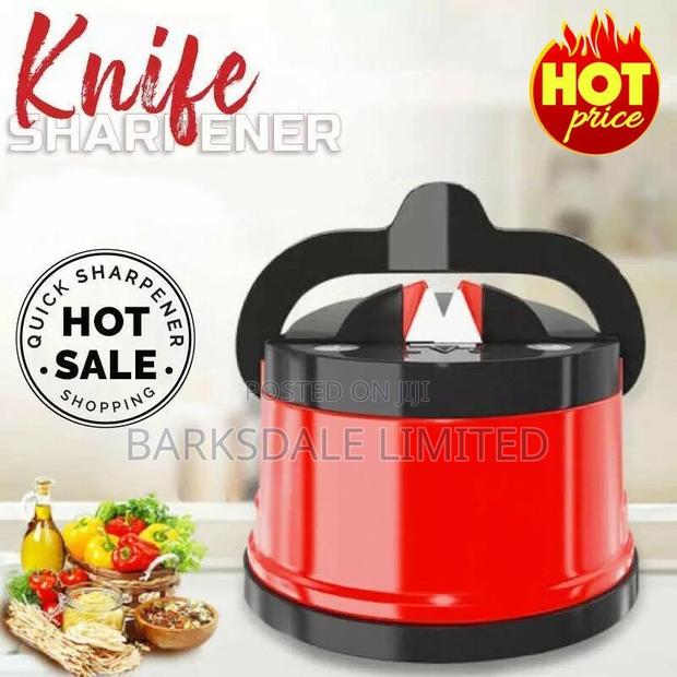 Kitchen Sharpener Suction Pad Scissors Secure Suction - main view