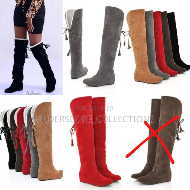 Ladies Thigh High Quality Boots - thumbnail 3