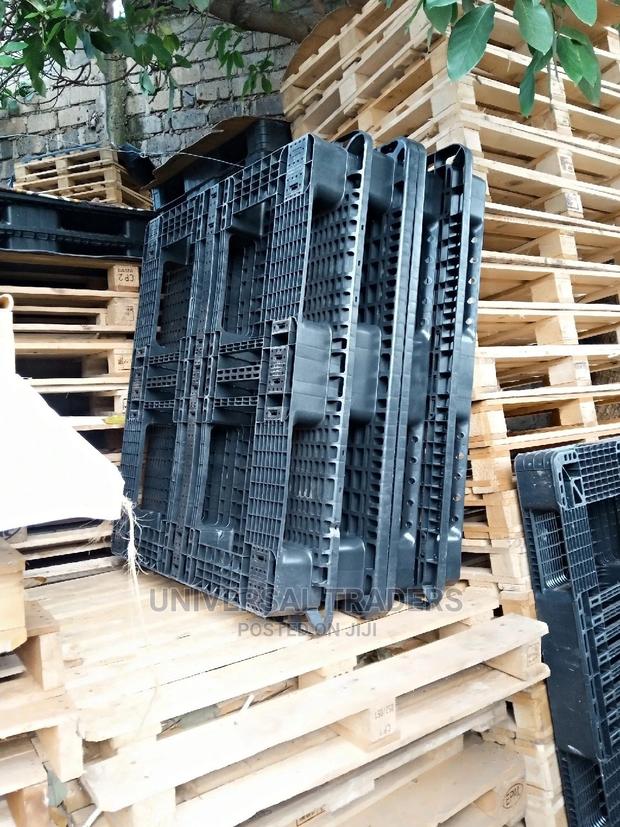 Heavy Duty Plastic Pallets - Size 1.3 by 1.1m ( New) - main view
