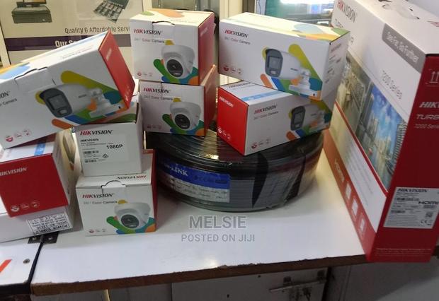 Hikvision 4 1080P 2MP Full HD Colourvu CCTV Cameras Full Sys