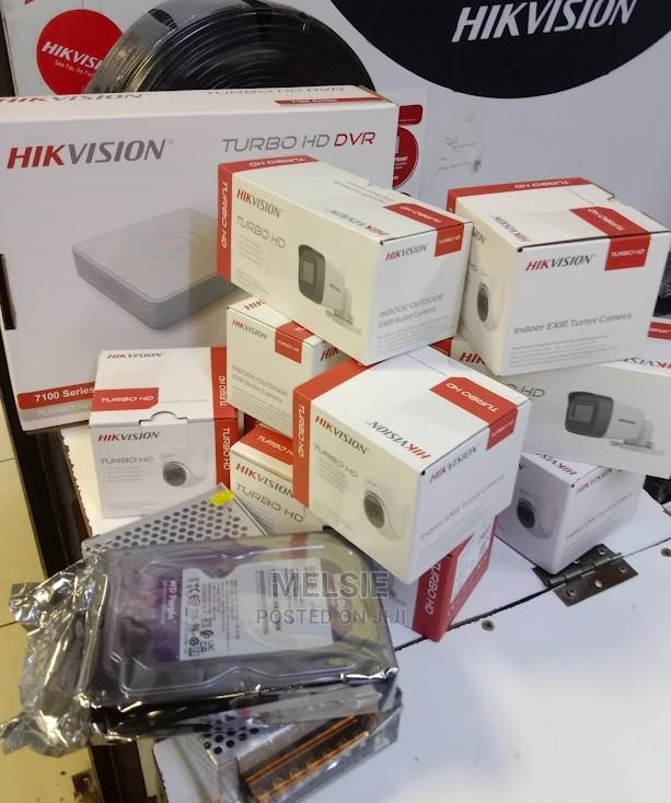 7 Channel Idealcctv Cameras Hikvision 1080p Complete Package