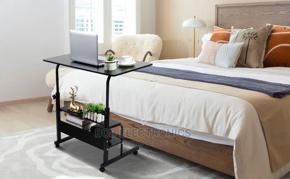 Adjustable and Movable Laptop Table