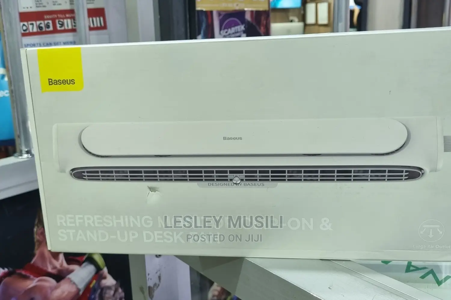 Refreshing Monitor Clip and Desk Fan