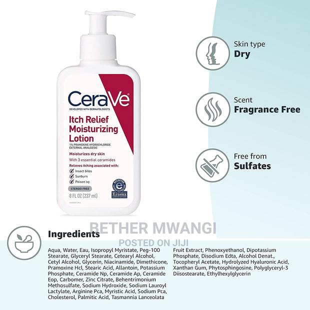 Cerave Itch Relief Moisturizing Lotion (237ml) - thumbnail 3