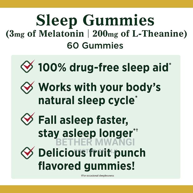 Melatonin Sleep Gummies in Kenya - thumbnail 3