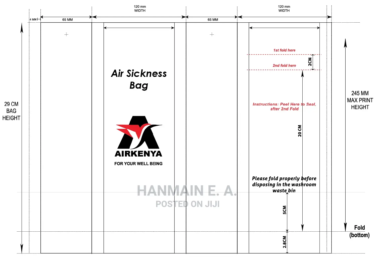 Air Sickness Bags