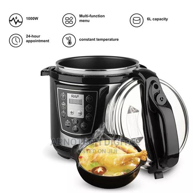 Electric Digital 6L Pressure Cooker - thumbnail 4