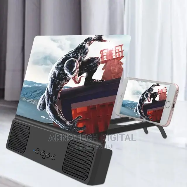 14" Smart Phone Wireless Screen Magnifier With BT Speaker