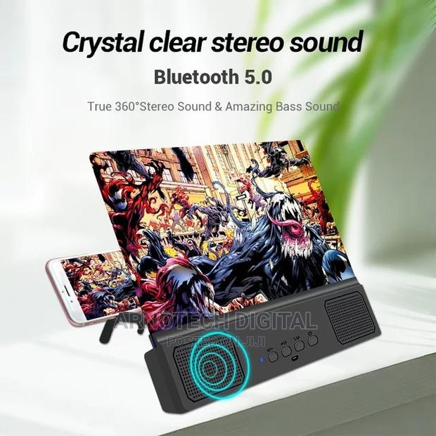 14" Smart Phone Wireless Screen Magnifier With BT Speaker - thumbnail 2