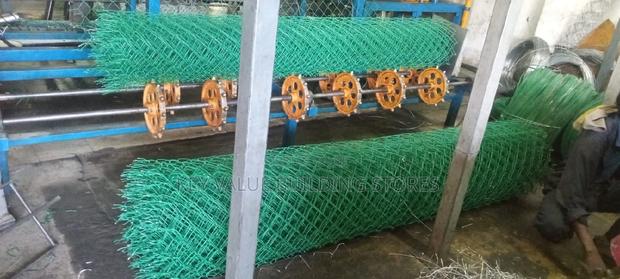 PVC Coated Chainlink 14g(2mm)80×60 *18meters - thumbnail 2
