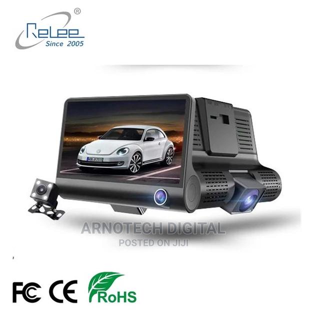 1080p Hd Dashcam With 3 Cameras