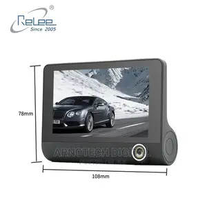 1080p Hd Dashcam With 3 Cameras