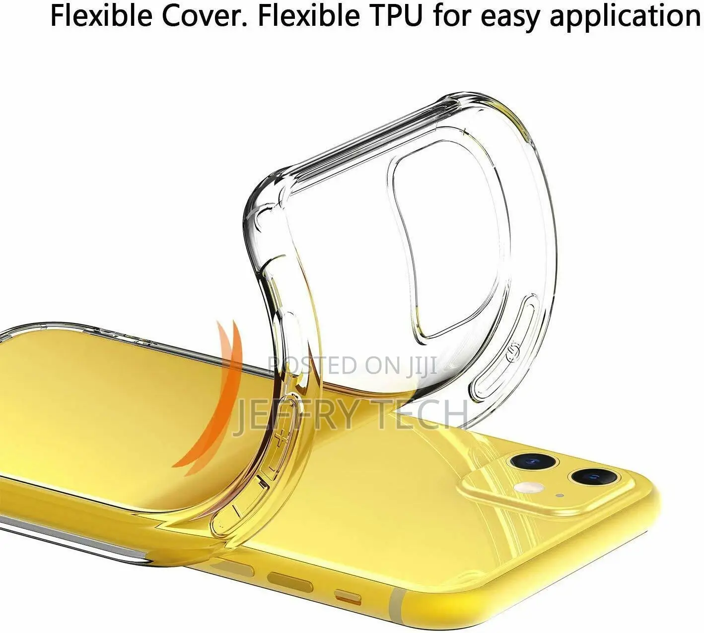 Transparent Silicone Case Cover for iPhone 11 XS Max XR 8 7