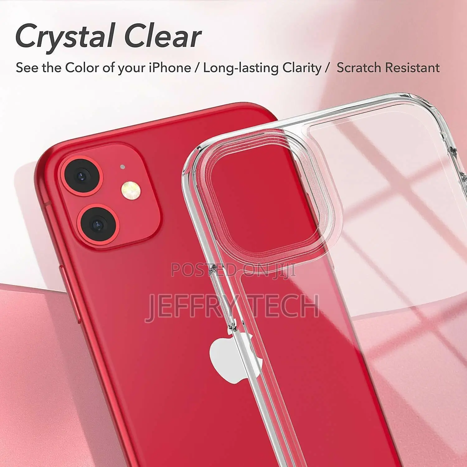 Transparent Silicone Case Cover for iPhone 11 XS Max XR 8 7