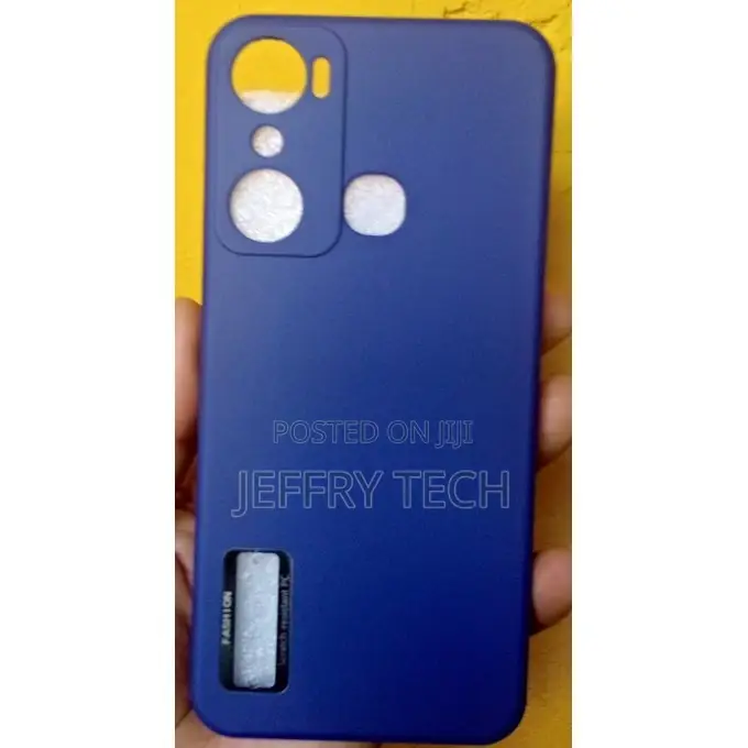Black TPU Shell Cover for INFINIX HOT 20i - Silicone Case