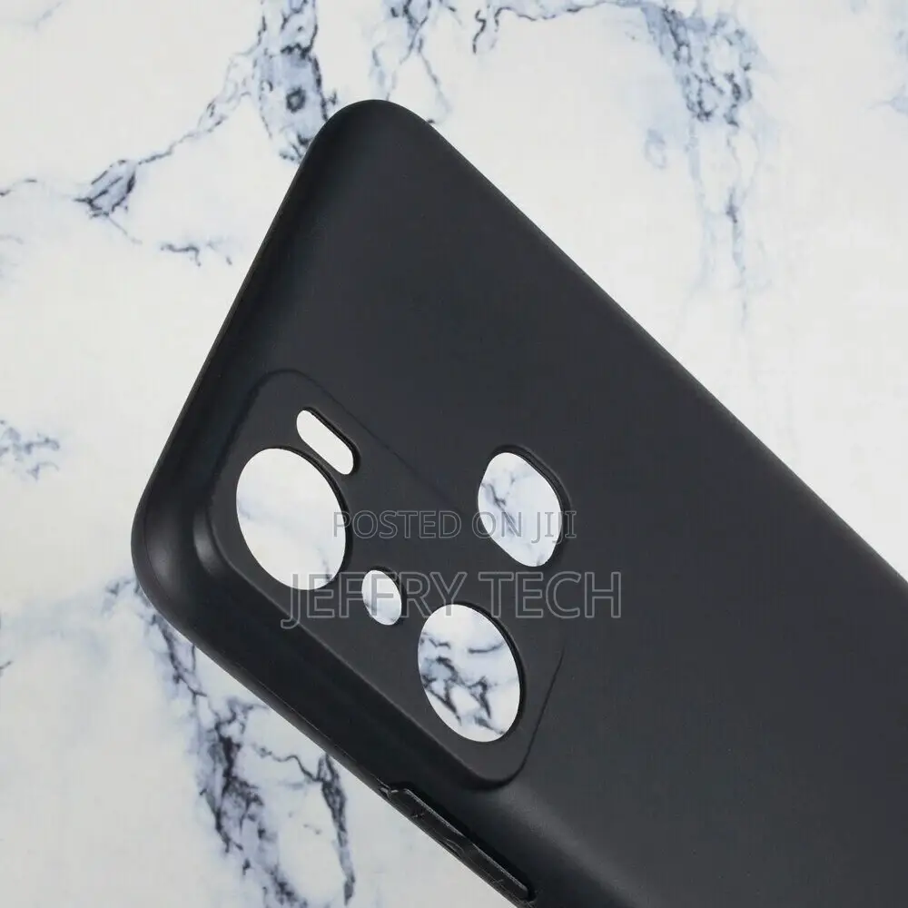 Black TPU Shell Cover for INFINIX HOT 20i - Silicone Case