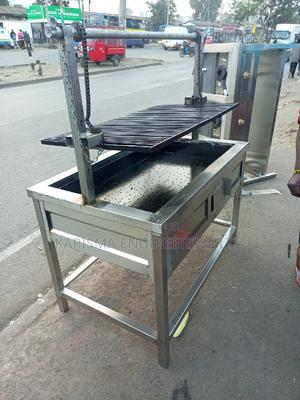 Stainless Steel Charcoal Choma Grill - thumbnail 2