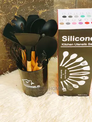 12pc High Temperature Nonstick Silicone Kitchen Set