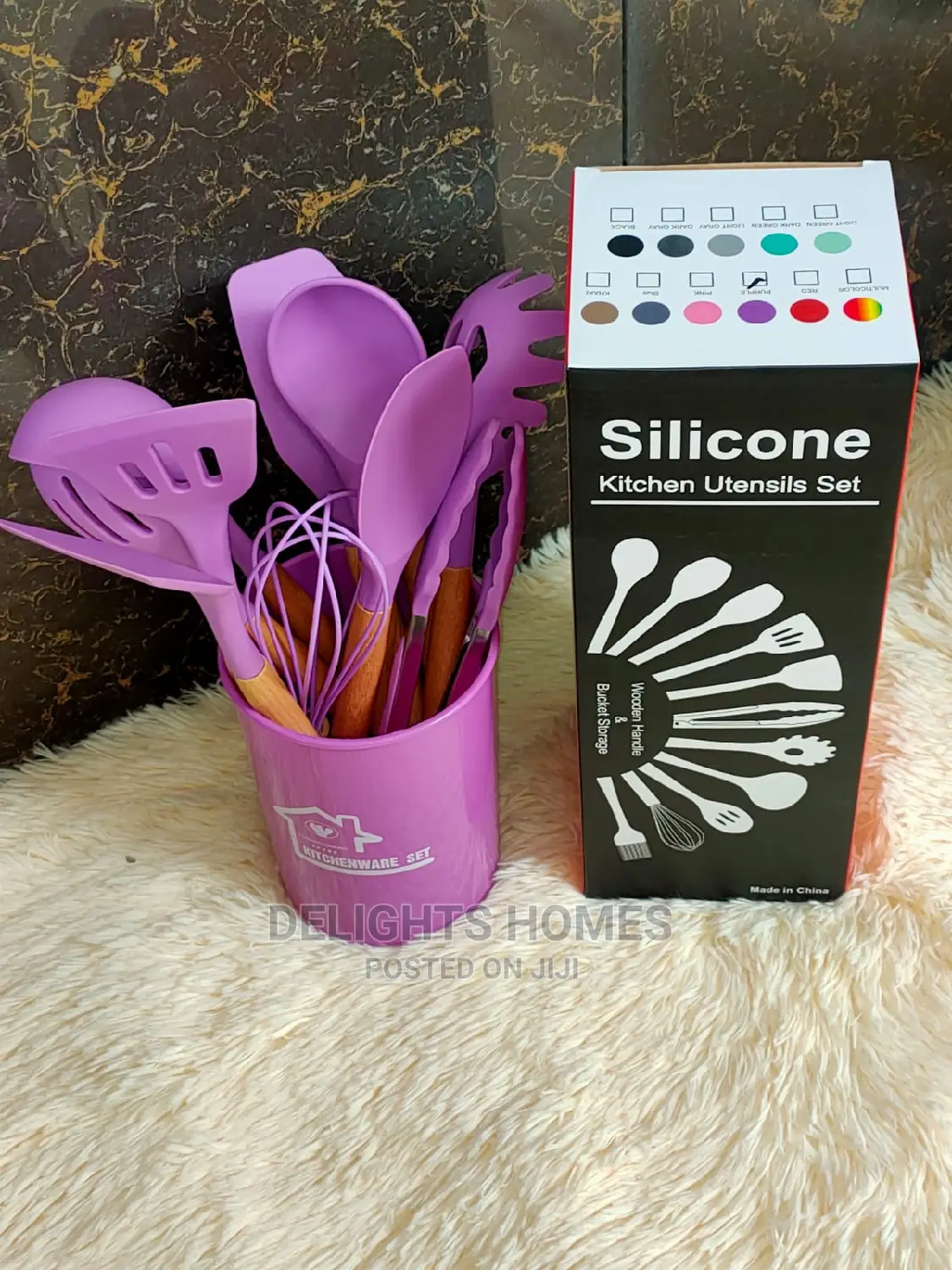 12pc High Temperature Nonstick Silicone Kitchen Set