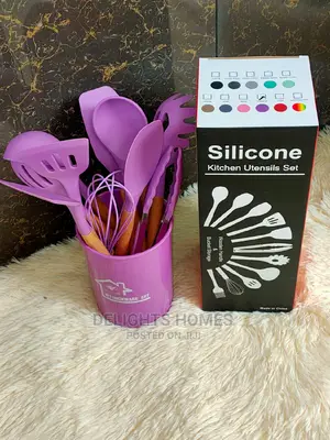 12pc High Temperature Nonstick Silicone Kitchen Set