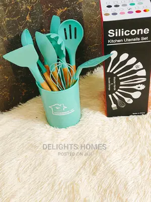 12pc High Temperature Nonstick Silicone Kitchen Set