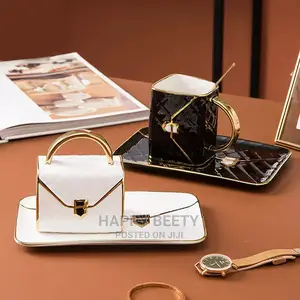  *Luxurious Bag Shape Coffee Cup Kit*