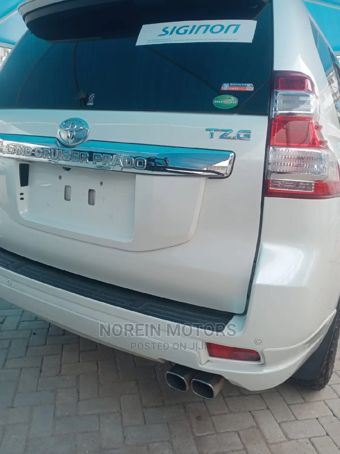 Toyota Land Cruiser Prado 2015 Off White