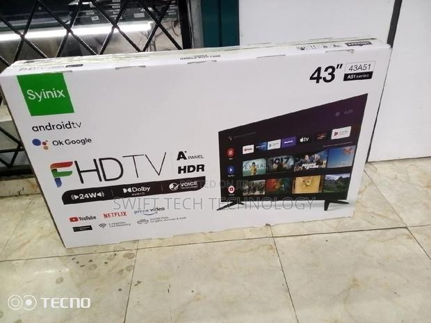 Synix 43 Smart Android Tv Frameless  - thumbnail 2