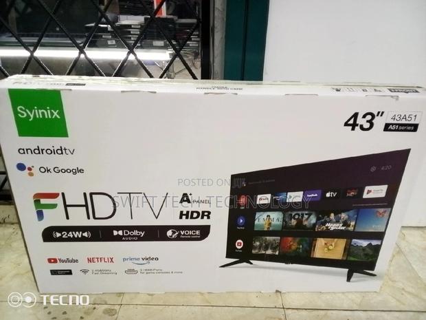 Synix 43 Smart Android Tv (New) - thumbnail 2