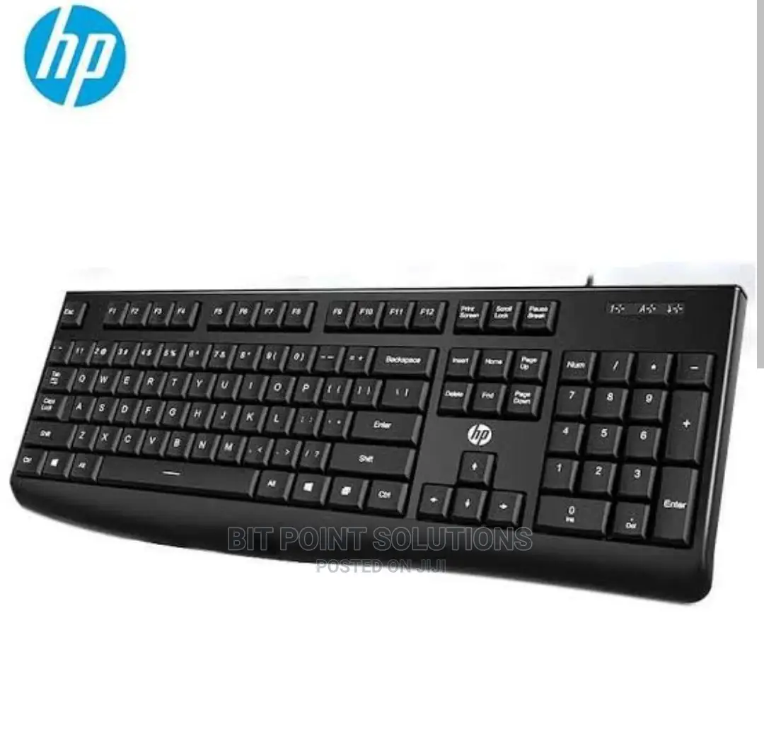 HP USB Keyboard Black